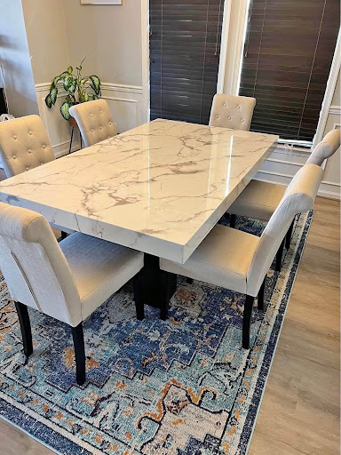 Dining table work post image