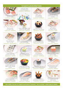 Menu EAT SUSHI Villeneuve d'Ascq Page 1