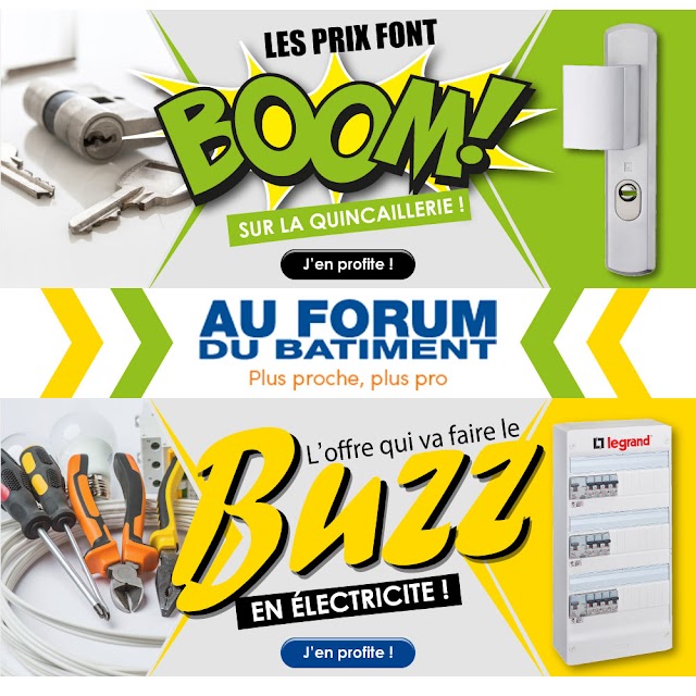 Au Forum Du Batiment - Magasin de Bricolage Saint Ouen : outillage, plomberie, quincaillerie