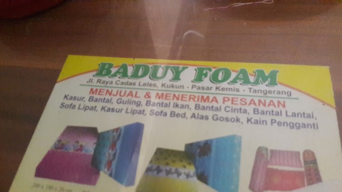 Baduy Foam, Author: Attar Adi