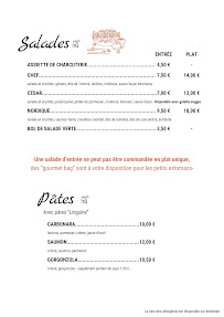 Menu Bistrot M Page 4