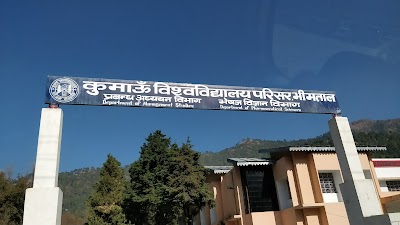 Department Of Pharmaceutical Sciences, Kumaun University, Bhimtal