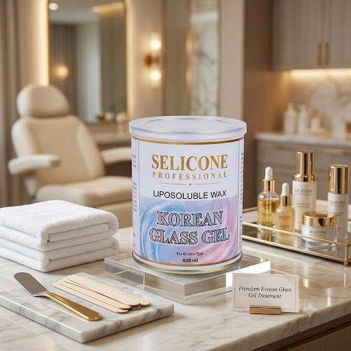 Selicone Professional Korean Glass Liposoluble Gel Wax is crystal clear wax. The gel consistency… post image
