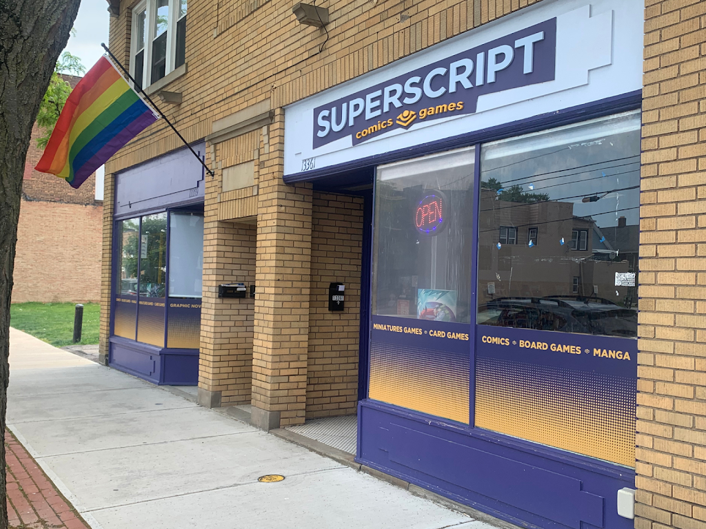 Superscript Comics And Games