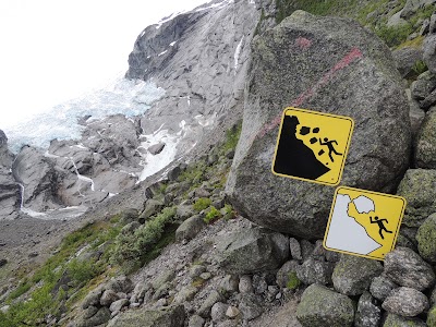 Photos of The Bergsetbreen Glacier, Jostedal/ Luster