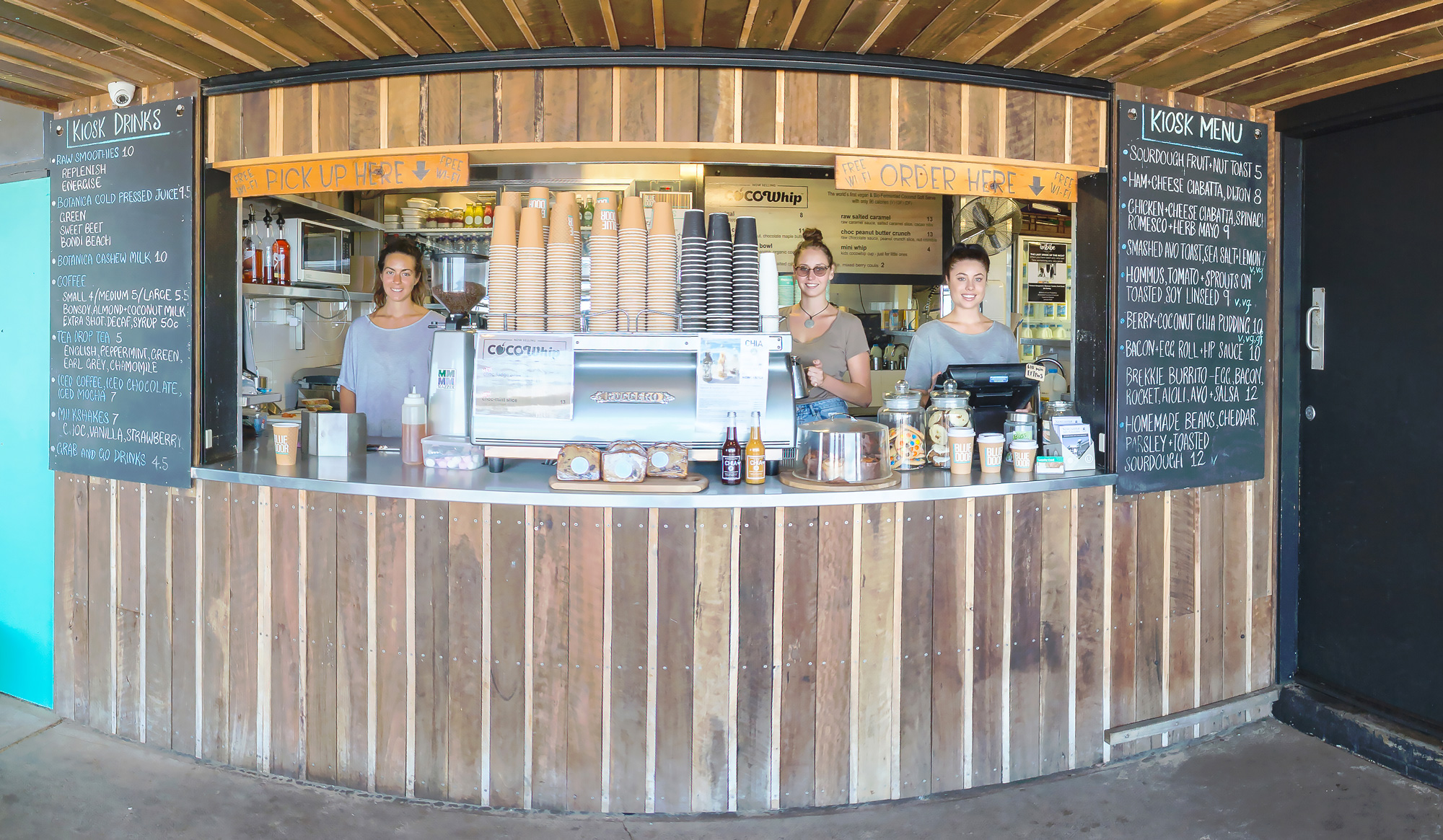 Blue Door Kiosk Merewether