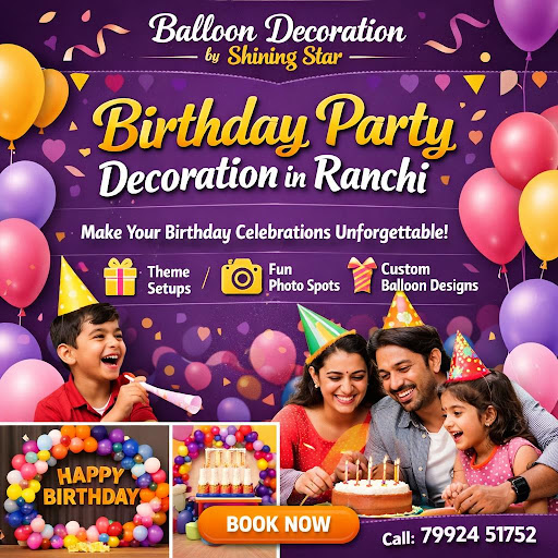 #BalloonDecorationRanchi #RanchiBalloonDecoration #EventPlannerRanchi #BirthdayDecorationRanchi #…