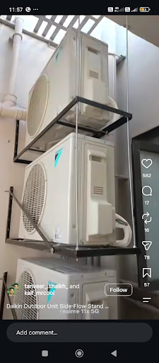 AC gas refilling split AC on 30% of post image