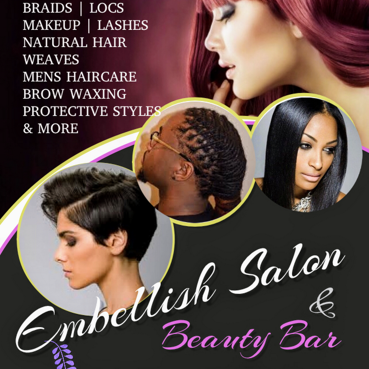 EMBELLISH SALON & BEAUTY BAR Hair Salon & Beauty Bar in MORROW