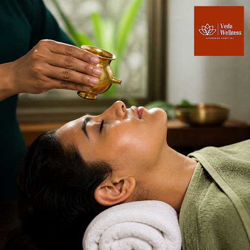 Breathe easier with authentic Ayurvedic Nasya therapy at Veda Wellness Hospital, Indralok Colony,…
