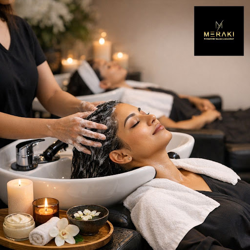 Indulge your hair in a premium spa experience at Meraki Signature Salon and Academy, Pallikaranai… post image
