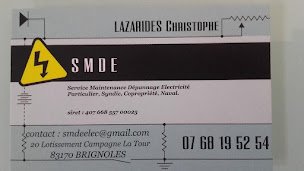 Photo n°3 de Lazarides Christophe à Brignoles (Électricien)