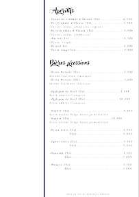 Menu Chez Cosette Page 3