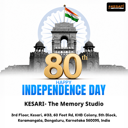 Celebrate Independence Day at KESARI- The Memory Studio, one of the finest venues in Koramangala.…