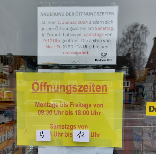 Lotto Toto M. Abdalla (Postfiliale 736) mit Presse u. Tabak waren - Thumbnail