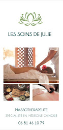 Photo n°10 de LES SOINS DE JULIE, Cabinet de méthodes chinoises à La Réole (Praticien en médecine holistique)