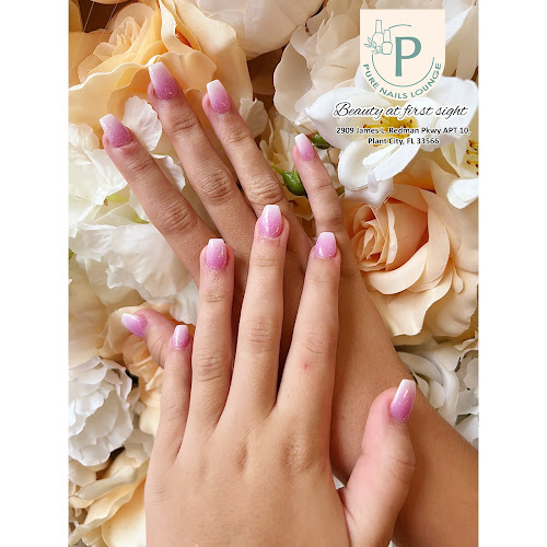 Pure Nails Lounge interior view