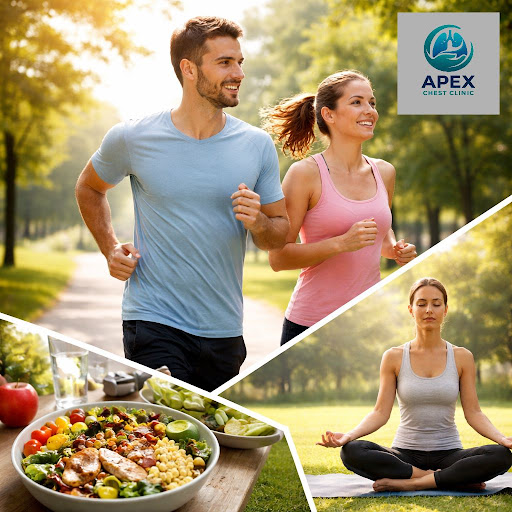 Struggling with frequent cough, chest tightness or breathlessness? Simple lifestyle changes can m… post image