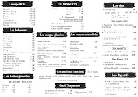 Menu La Terrasse du port Page 1