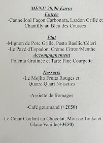 Menu Restaurant Le Dartagnan Page 4