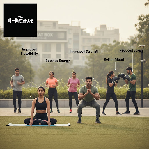 Looking for a gym near me that actually keeps you motivated? At The Sweat Box Health Club in Guru… post image
