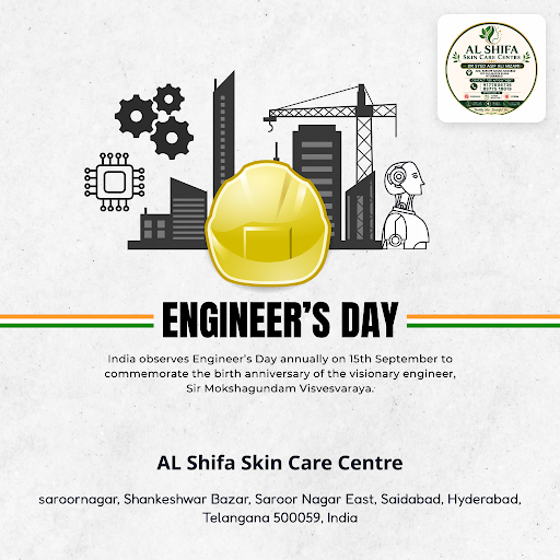 Celebrate Engineers Day at AL Shifa Skin Care Centre by prioritizing healthy skin. Trust our expe… post image