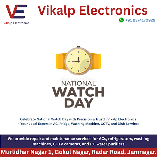 🕒 Happy National Watch Day from Vikalp Electronics ! 🎉 post image