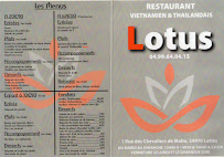 Menu Le Lotus Page 6