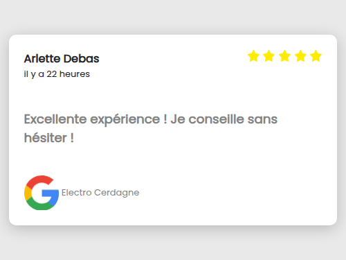 Merci beaucoup pour votre avis !