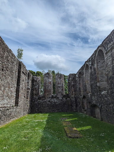 Forfar Murals Trail: Restenneth Priory and Golden Eagle Gallery - United Kingdom