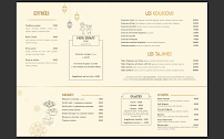 Menu Couscous d'Issy Page 1