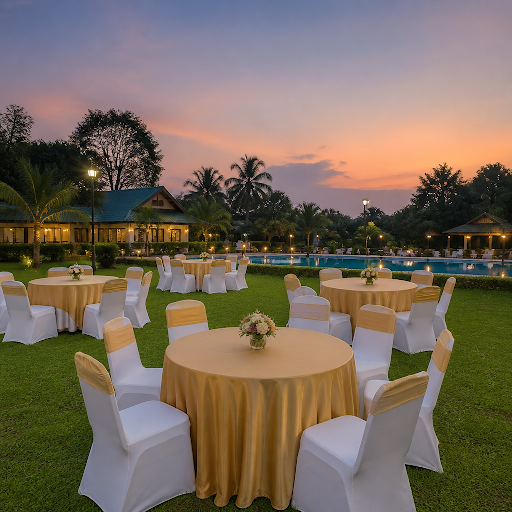 Turn every special occasion into a beautiful story at Shagun Farms The Village Resort, your peace… post image
