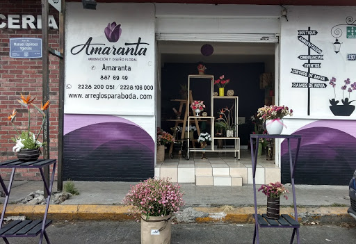 AMARANTA, Ambientación y diseño floral