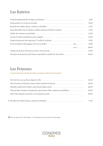 Menu Le Congrès Maillot Page 3