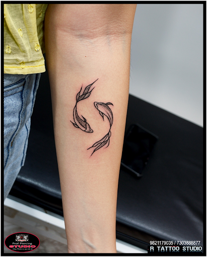 Looking for a meaningful and flawless tattoo? ✨Check out this beautiful Minimalist Yin Yang Koi F… post image