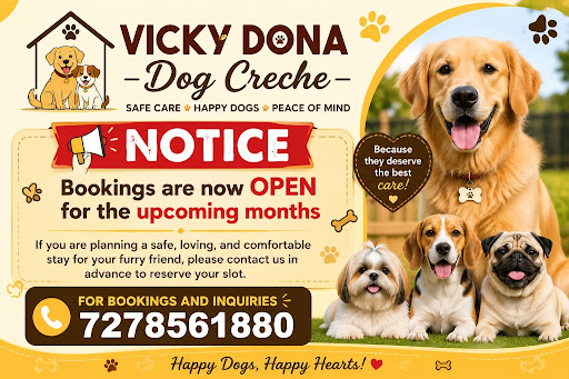 Advance booking open for upcoming months. Planning a trip. Book your slots for your beloved Furry…