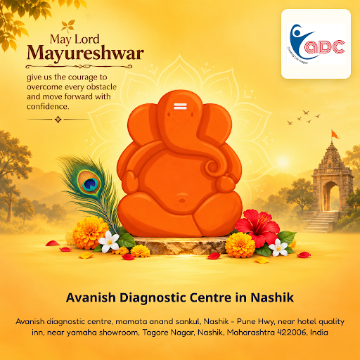 Avanish Diagnostic Centre in Nashik celebrates Ganpati 2026 with the blessings of Lord Mayureshwa… post image