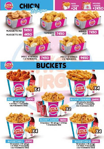 Menu Chic’n burger . Page 10