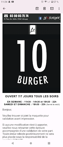 10 burger - Thumbnail