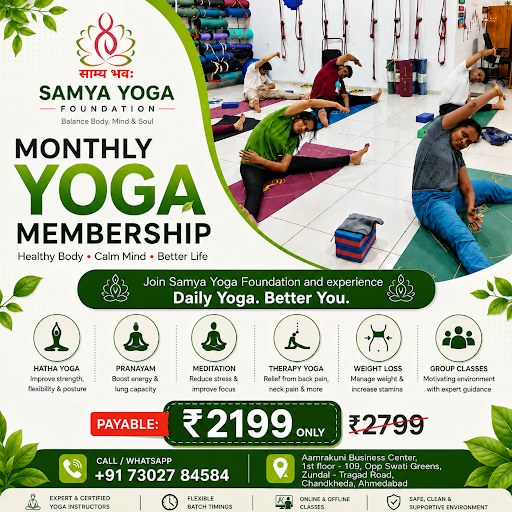 1st Month Yoga Membership – ₹2,199 Only post image