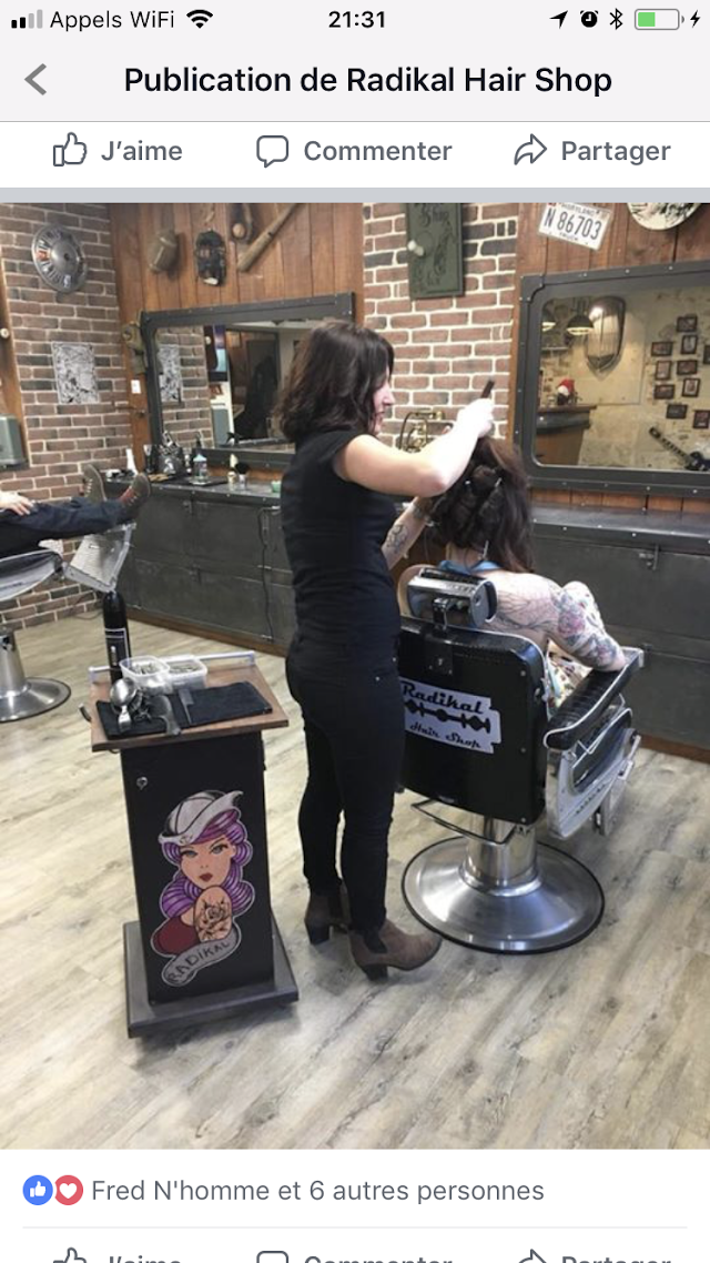Radikal Hair Shop ambassadeur Lames et traditions
