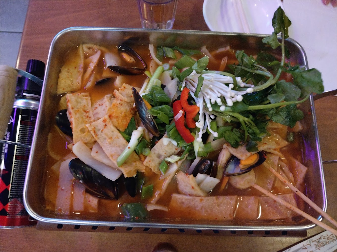 K Pocha Interior or Dish 5