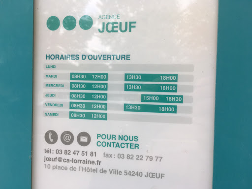 CREDIT AGRICOLE JOEUF - Thumbnail
