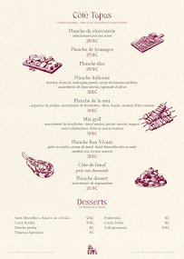 Menu WINE NOTE BAILLARGUES Page 1