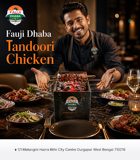 Fauji Dhaba's signature Tandoori Chicken, marinated to perfection and cooked to tender delight. S… post image