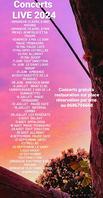 Menu Guinguette de la petite prade chez pierre, ferme de la petite prade à Saint-Laurent-d'Aigouze Page 2