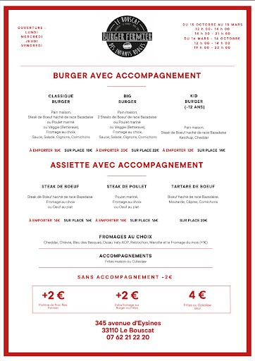 Photo 1 - Burger Fermier Des Enfants Rouges Le Bouscat