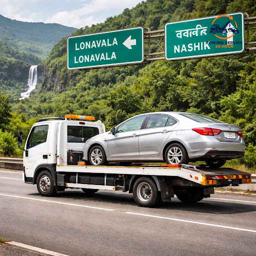 Planning a trip or vehicle relocation from Mumbai to Lonavala or Nashik? Towing Service 24 hours… post image