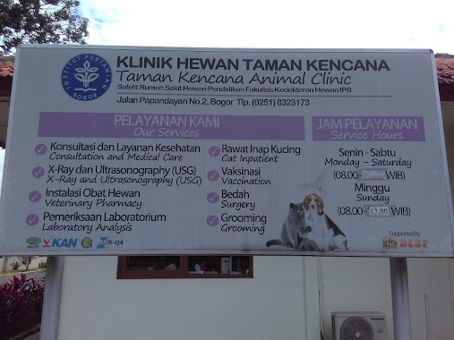 Klinik Hewan Taman Kencana FKH IPB, Author: Adis Saramba