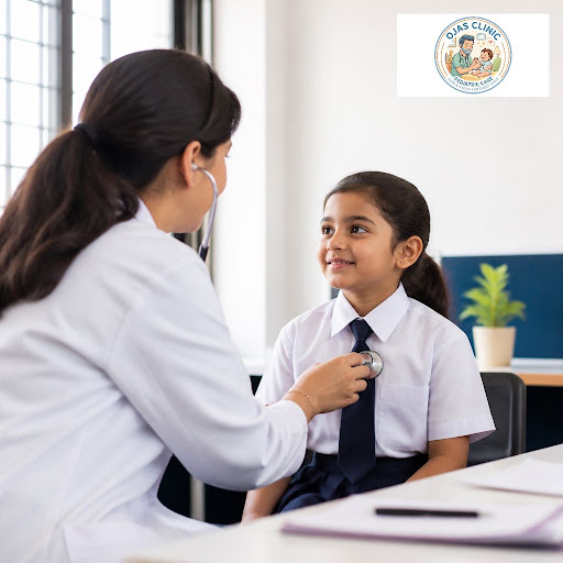 Healthy children learn better, focus longer, and enjoy school more. At Ojas clinic in Shambhu Nag… post image